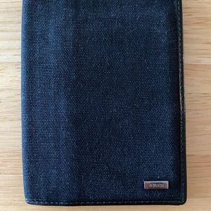 Gucci Two-fold card case in black. Circa 2005